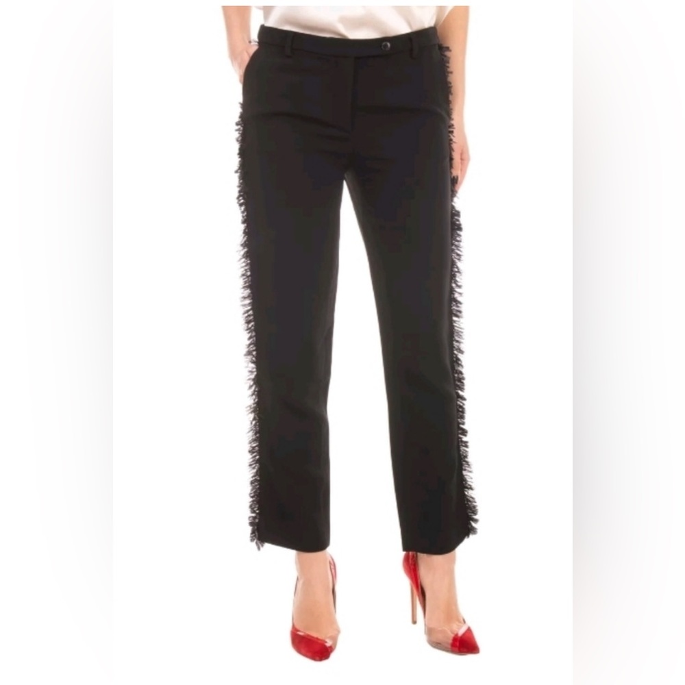 Gianluca Capannolo Black Trousers Size M New With Tags